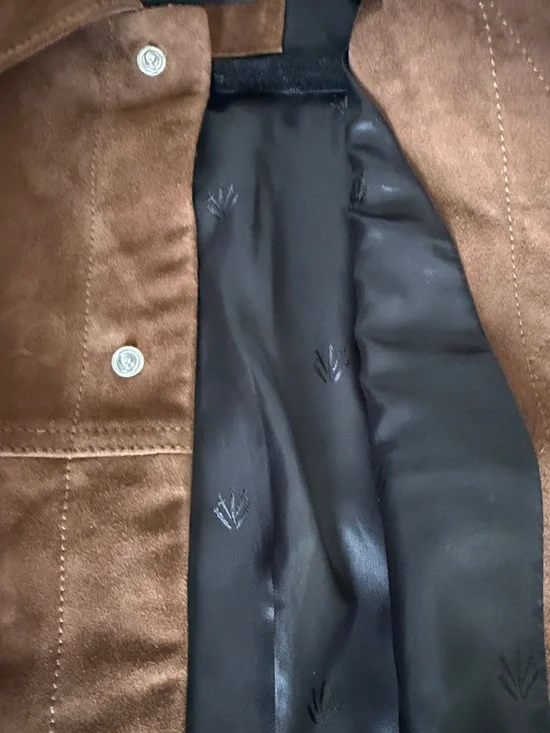 Rag & Bone Suede Trucker Jacket - Picture 8 of 11